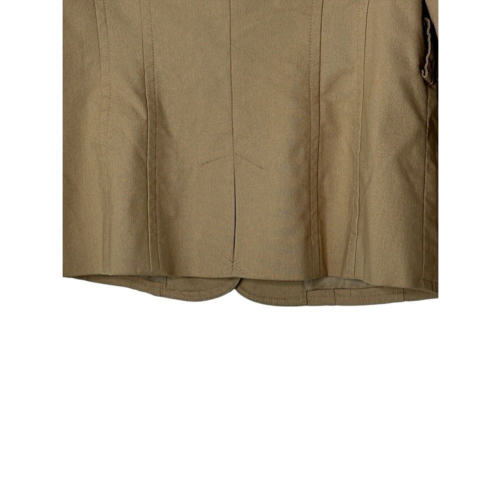 Style & Co Blazer Women Size 8 Beige Top Stretch Boho Corpcore Stretch Formal‎ - Picture 6 of 9